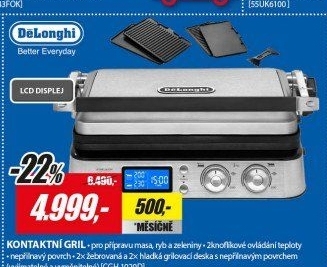 CGH 1020D GRIL KONTAKTNÍDELONGHI