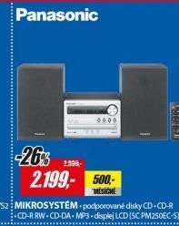 SC PM250EC-Smikrosystém PANASONIC