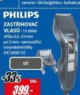 HC3400/15 ZASTŘIHOVAČ VLASŮ PHILIPS