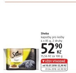 Kapsičky pro kočky Sheba