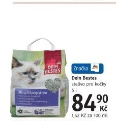 Stelivo pro kočky Dein Bestes
