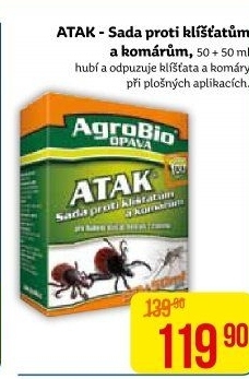 Sada proti klíšťatům a komárům AtakAgroBio