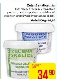Zelená skalice Kittfort