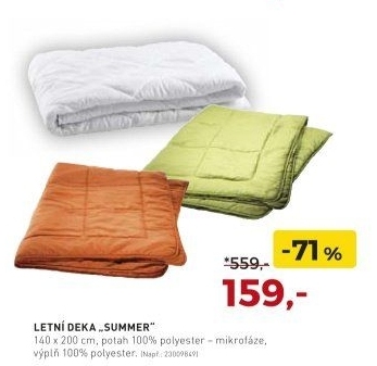 Letní deka SUMMER