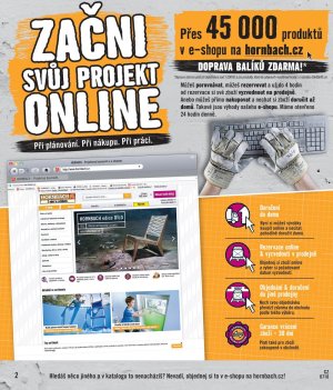 akční leták Hornbach 12.7.2018-2.10.2018