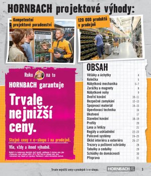 akční leták Hornbach 12.7.2018-2.10.2018