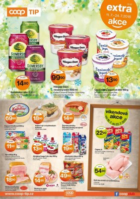 akční leták COOP 11.7.2018-24.7.2018