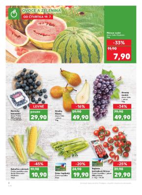 akční leták Kaufland 19.7.2018-25.7.2018