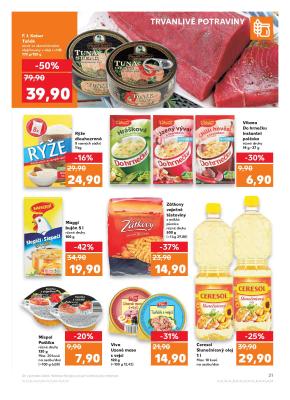 akční leták Kaufland 19.7.2018-25.7.2018