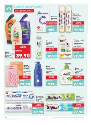akční leták Kaufland 19.7.2018-25.7.2018