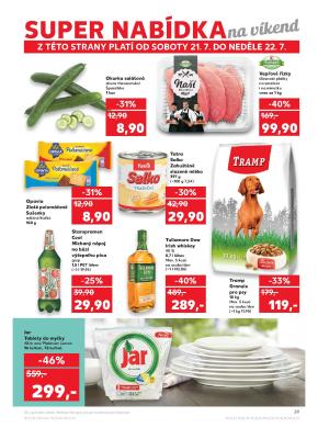 akční leták Kaufland 19.7.2018-25.7.2018