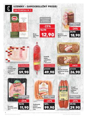 akční leták Kaufland 19.7.2018-25.7.2018