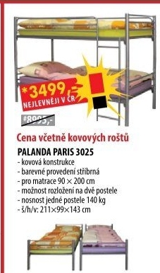 Palanda PARIS kov
