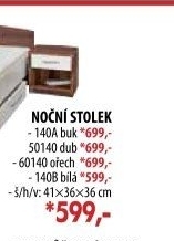 Noční stolek 140 buk