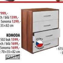 Komoda se zásuvkami 1502