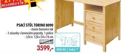 Psací stůl TORINO