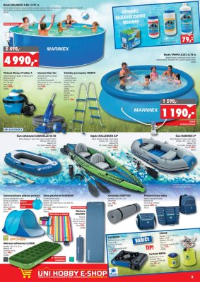 akční leták UNI HOBBY 19.7.2018-5.8.2018