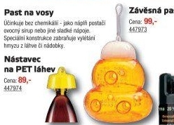 Past na vosy na PET láhev
