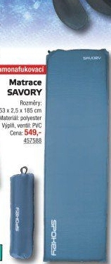 Samonafukovací karimatka Spokey