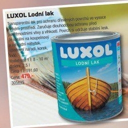 Lodní lak Luxol