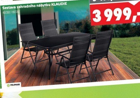 Zahradní set Klaudie Fieldmann