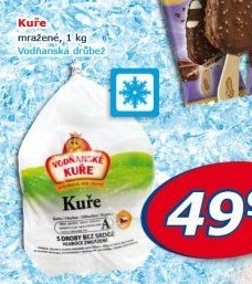 Kuře mražené Vodňanské kuře