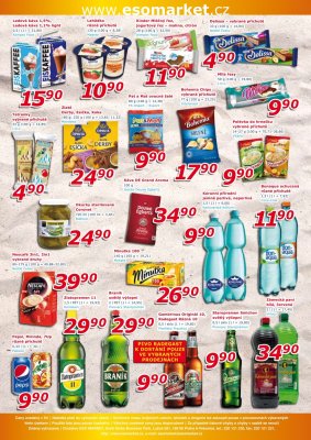 akční leták ESO MARKET 18.7.2018-29.7.2018