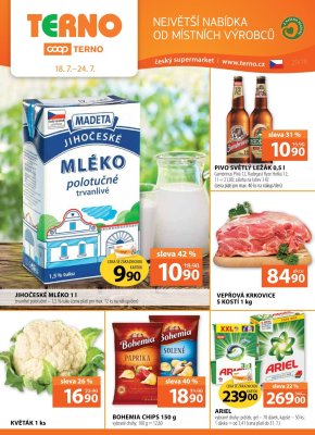 akční leták COOP 18.7.2018-24.7.2018