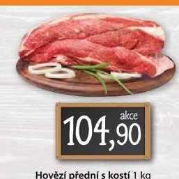 Hovězí přední s kostí