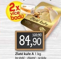 Kuře Zlaté Vodňanské kuře