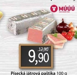 Paštika játrová písecká Maso uzeniny Písek