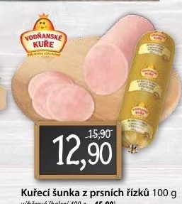 Šunka kuřecí prsní výběrová Vodňanské kuře