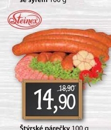 Párky štýrské Steinex