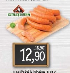 Hasičská klobása Kostelecké uzeniny