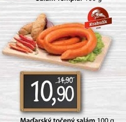 Salám maďarský točený Krahulík