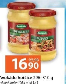 Hořčice Avokádo