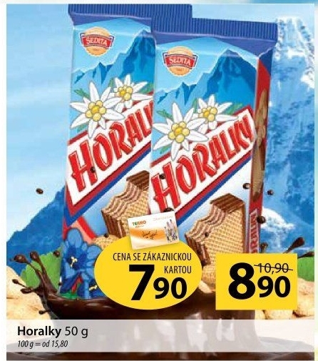 Oplatky Horalky Sedita