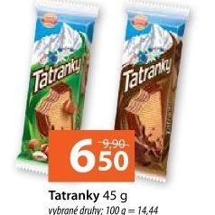 Oplatky Tatranky Sedita