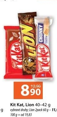 Tyčinka Kit Kat Nestlé