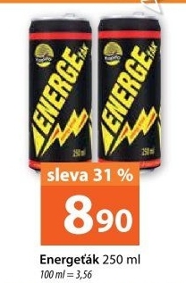 Energetický nápoj Energeťák Kapíto