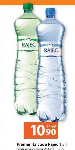 Přírodní voda Rajec