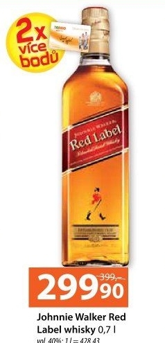 Whisky Red Label Johnnie Walker