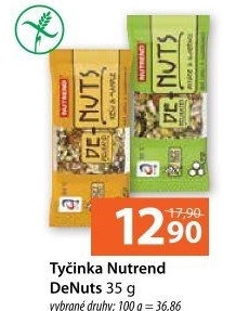 Tyčinka DeNuts Nutrend
