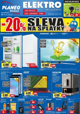 akční leták Planeo Elektro 18.7.2018-24.7.2018