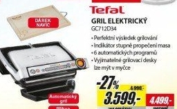 GC712D34 GRIL ELEKTRICKÝTEFAL - Planeo Elektro akcniletaky.com