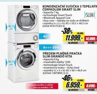 PRAČKA + SUŠIČKA + MEZIKUS SADACANDY