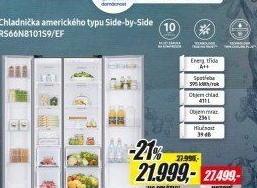 RS 66N8101S9 CHLADNIČKA SBS SAMSUNG