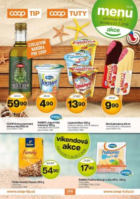 akční leták COOP 18.7.2018-31.7.2018