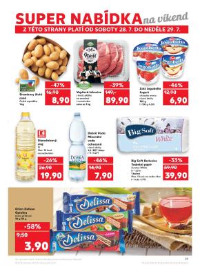 akční leták Kaufland 26.7.2018-1.8.2018