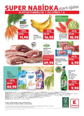 akční leták Kaufland 26.7.2018-1.8.2018